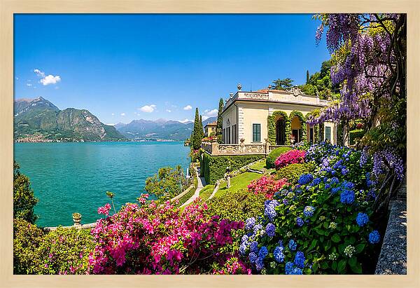 Lake Como From Villa Balbianello Gardens