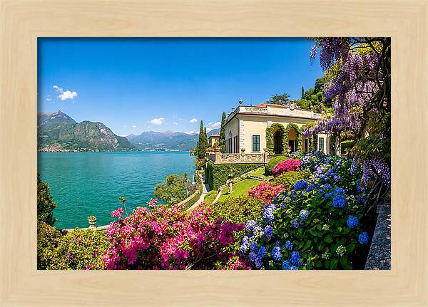 Lake Como From Villa Balbianello Gardens