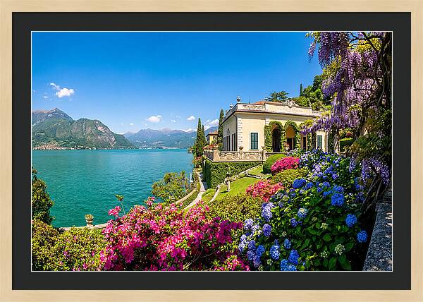Lake Como From Villa Balbianello Gardens
