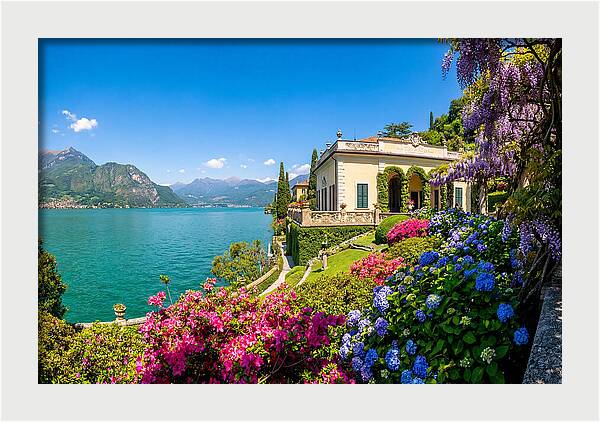 Lake Como From Villa Balbianello Gardens