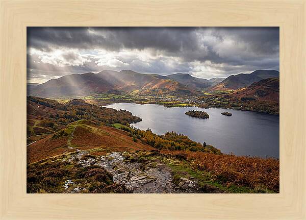Lake District From Catbells Ridge