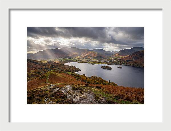 Lake District From Catbells Ridge