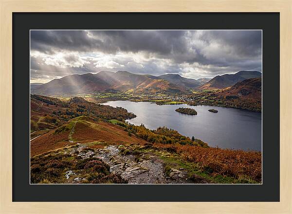 Lake District From Catbells Ridge