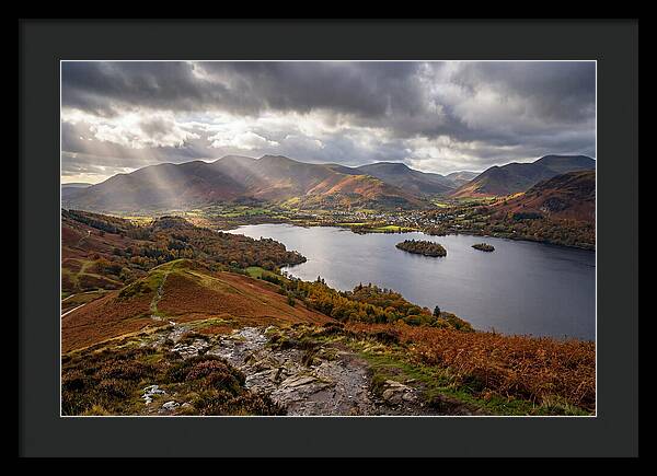 Lake District From Catbells Ridge