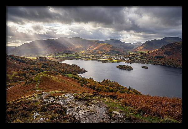 Lake District From Catbells Ridge