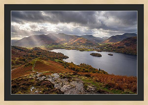 Lake District From Catbells Ridge