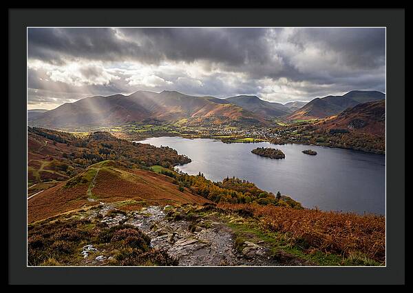 Lake District From Catbells Ridge