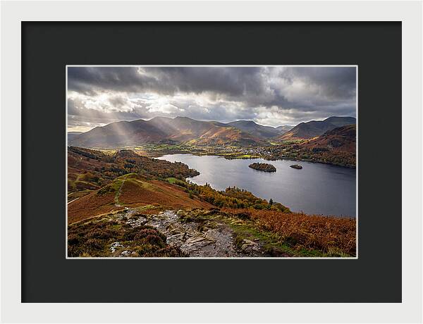 Lake District From Catbells Ridge
