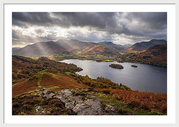 Lake District From Catbells Ridge