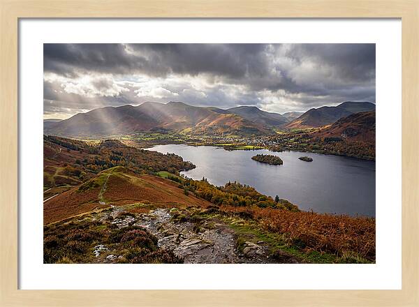 Lake District From Catbells Ridge