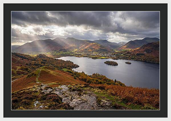 Lake District From Catbells Ridge