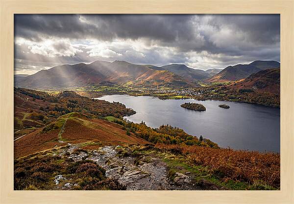 Lake District From Catbells Ridge