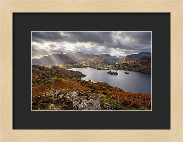 Lake District From Catbells Ridge