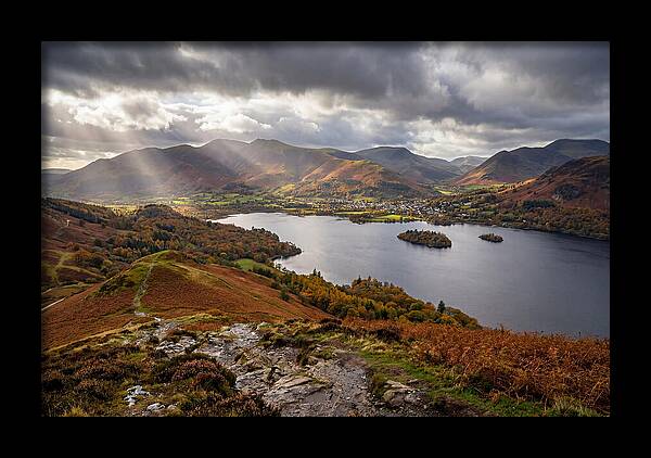 Lake District From Catbells Ridge