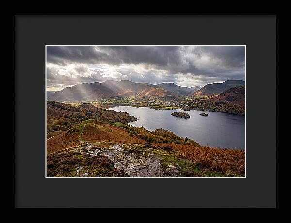 Lake District From Catbells Ridge