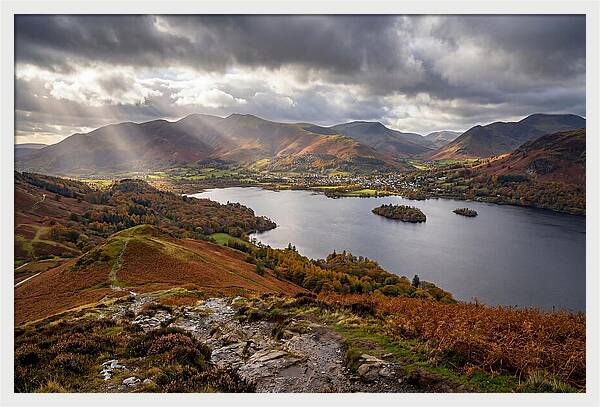 Lake District From Catbells Ridge