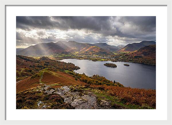 Lake District From Catbells Ridge
