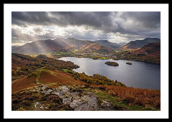 Lake District From Catbells Ridge