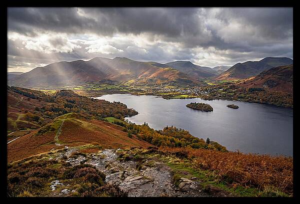 Lake District From Catbells Ridge