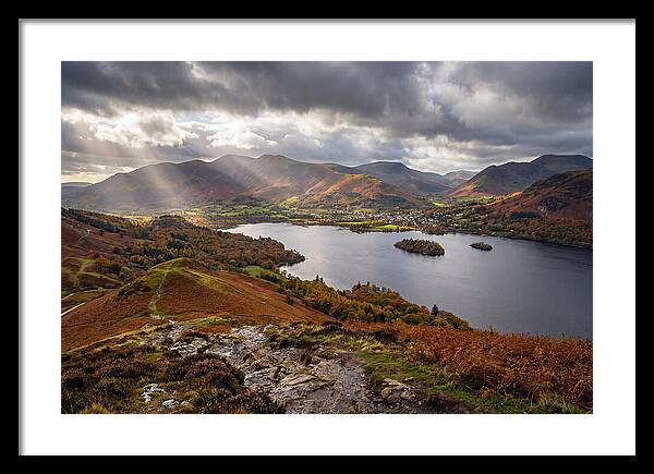 Lake District From Catbells Ridge