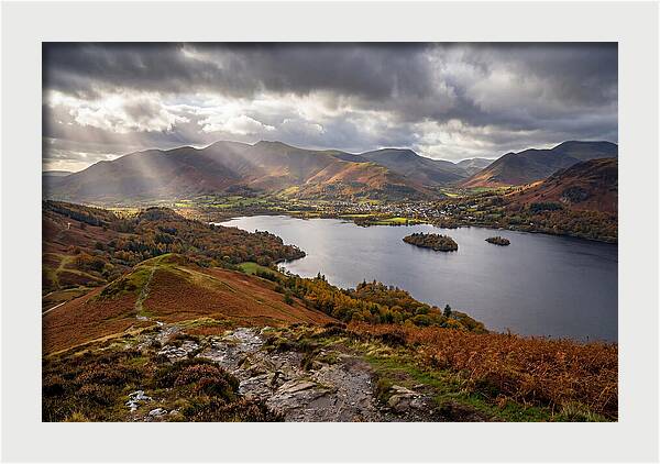 Lake District From Catbells Ridge