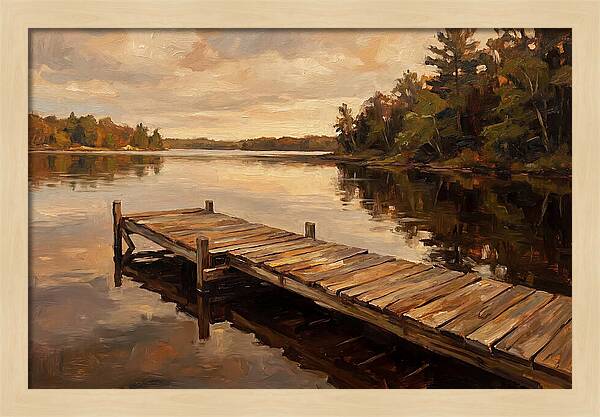 Lake Dock Serenity