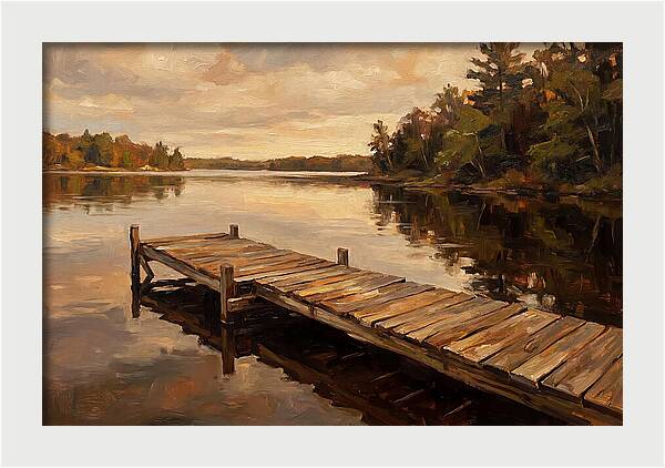 Lake Dock Serenity