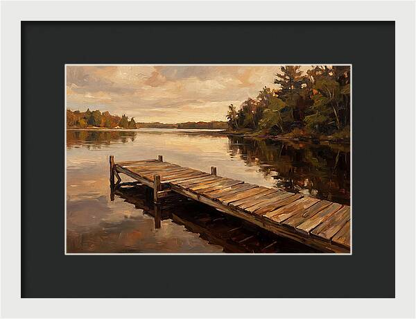 Lake Dock Serenity