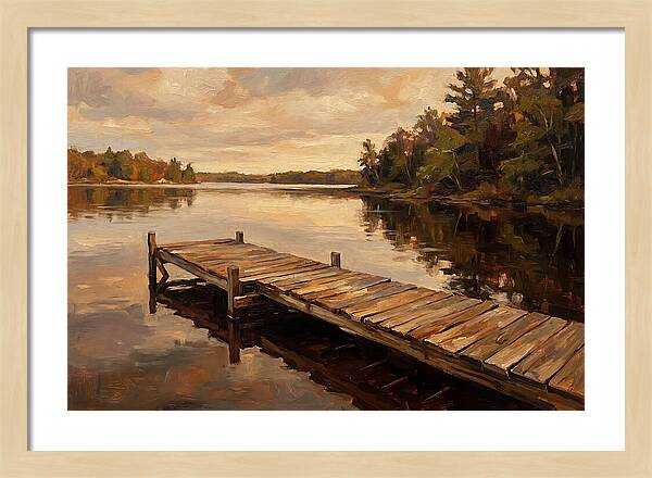 Lake Dock Serenity
