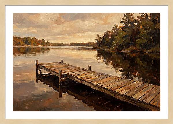 Lake Dock Serenity