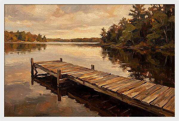 Lake Dock Serenity