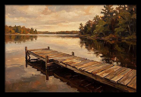 Lake Dock Serenity
