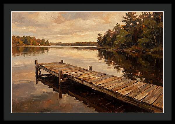 Lake Dock Serenity