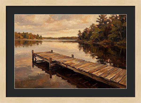 Lake Dock Serenity