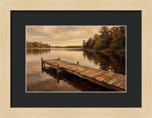 Lake Dock Serenity