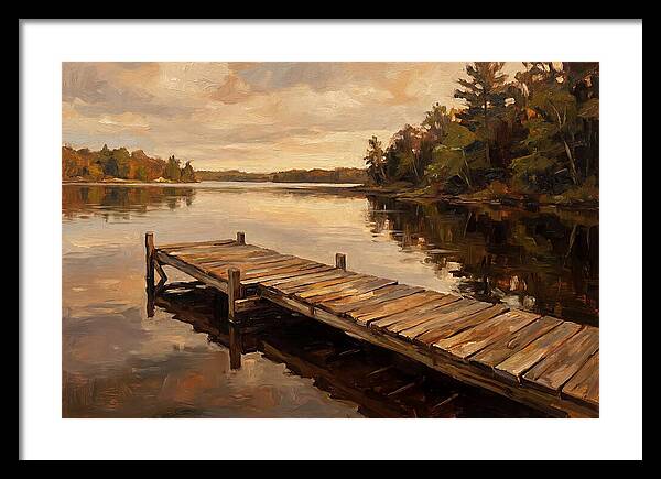 Lake Dock Serenity