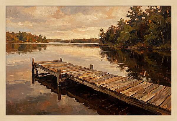 Lake Dock Serenity