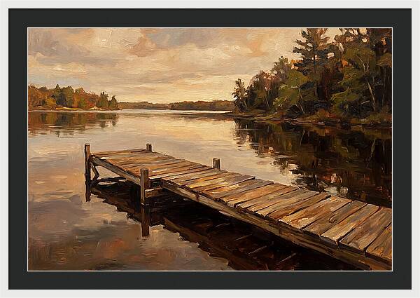 Lake Dock Serenity