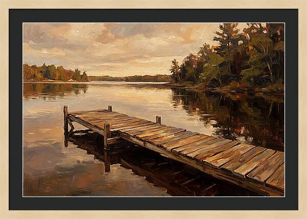 Lake Dock Serenity