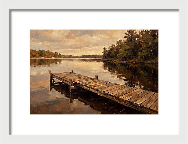 Lake Dock Serenity