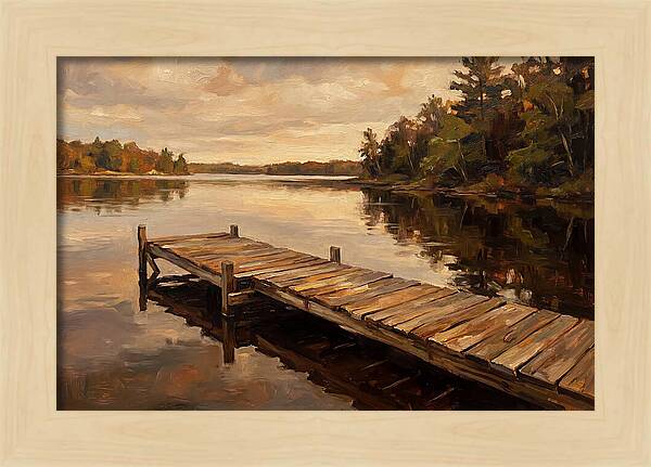 Lake Dock Serenity