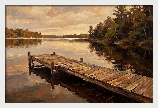 Lake Dock Serenity