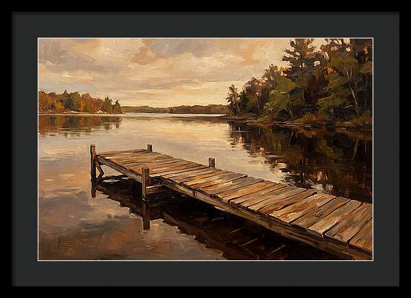 Lake Dock Serenity