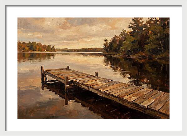 Lake Dock Serenity