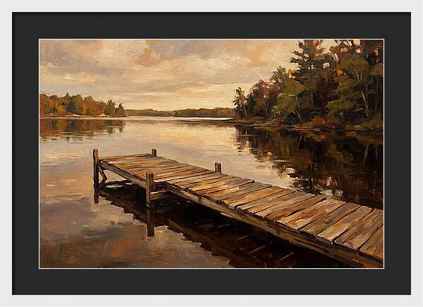 Lake Dock Serenity