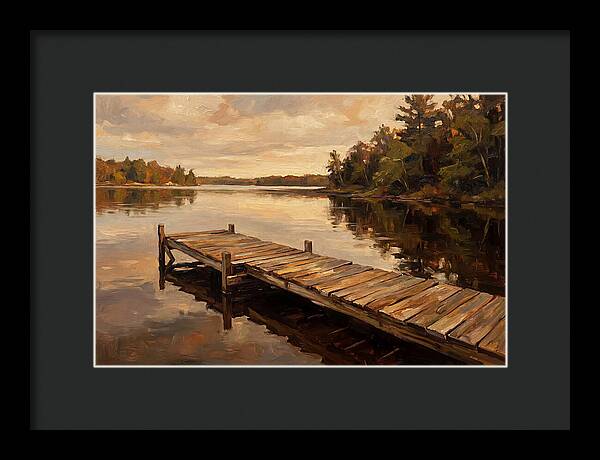 Lake Dock Serenity