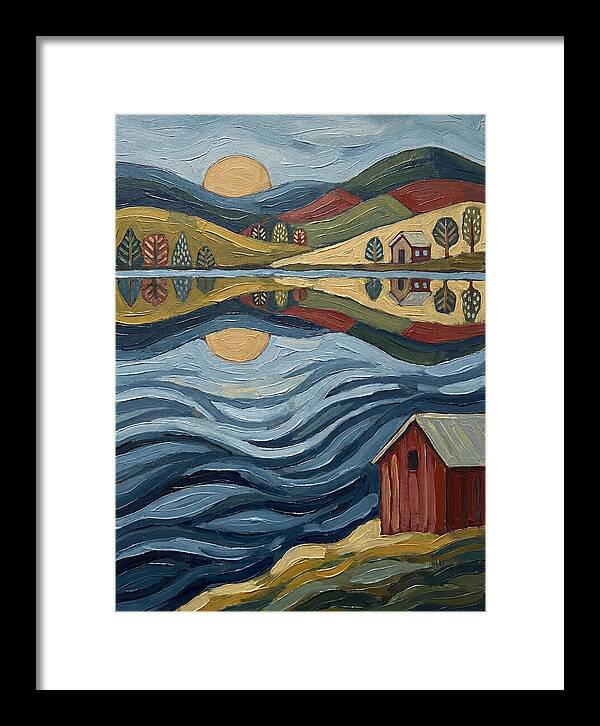 Lake Landscape Serenity