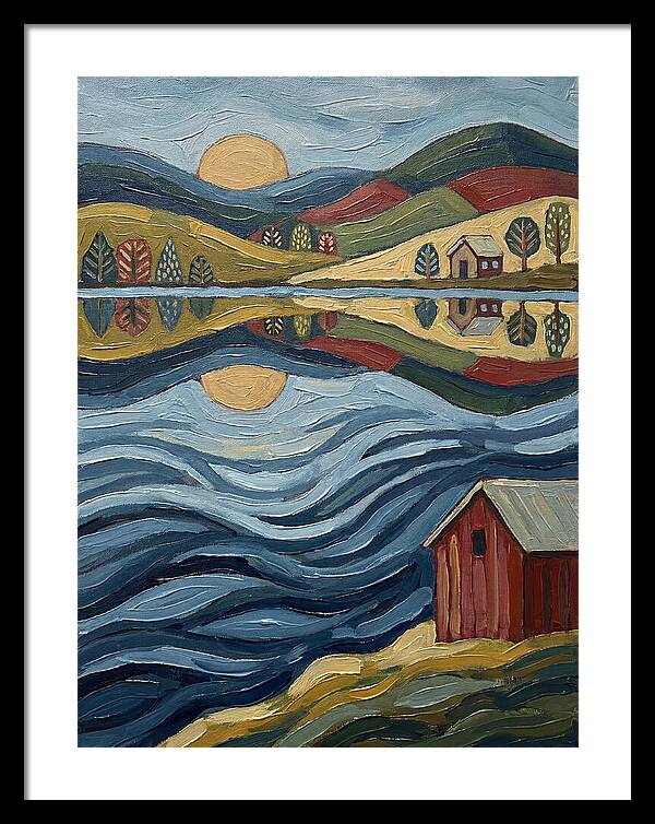 Lake Landscape Serenity