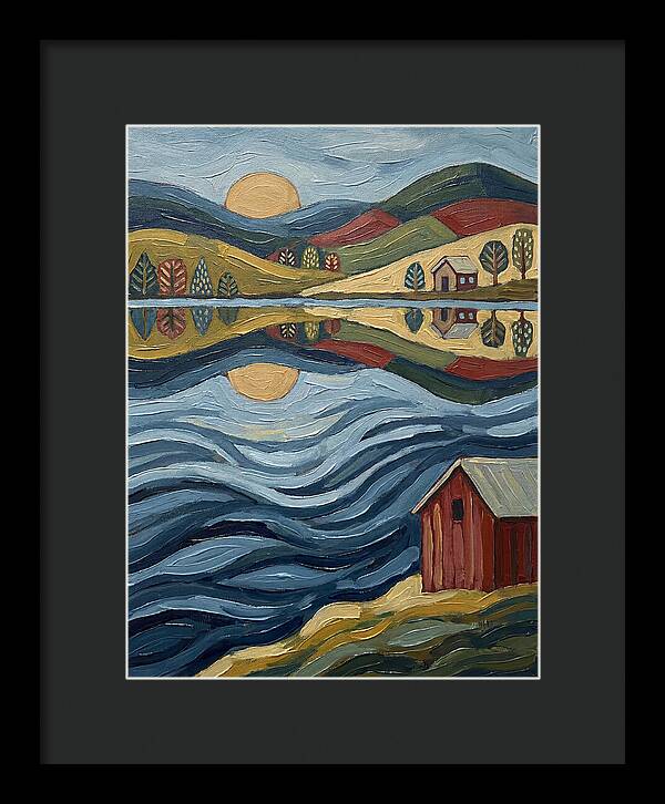 Lake Landscape Serenity