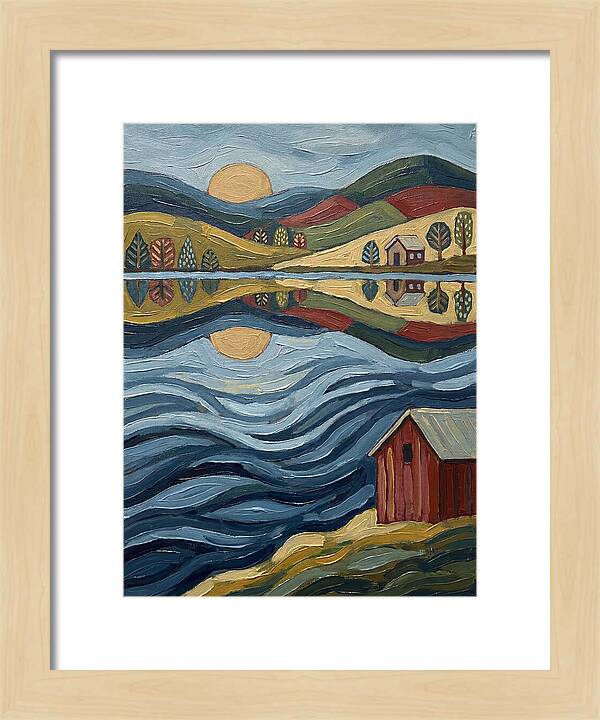 Lake Landscape Serenity